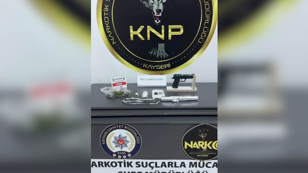 Kayseri'de Zehir Taciri Kıskıvrak Yakalandı!