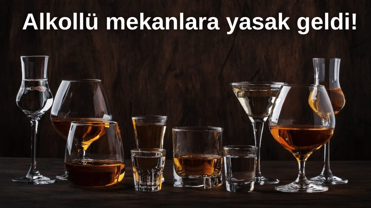 Alkollü mekanlara yeni yasak geldi!