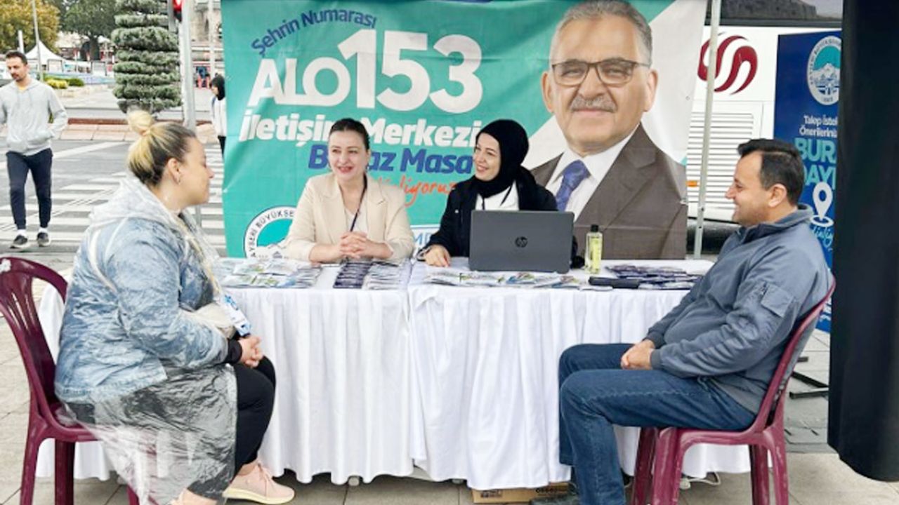 Kayseri'de Beyaz Masa Vatandaşları Dinleyecek!