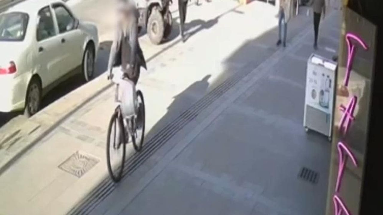 Kayseri’de Bisiklet Hırsızı Bakın Nasıl Yakalandı?