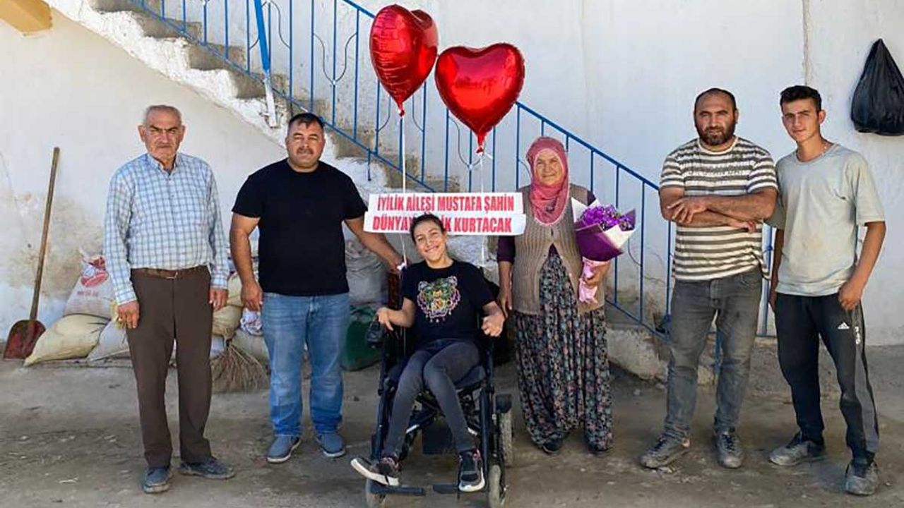 Doğuştan Engelli Başak, Hayaline Kavuştu!