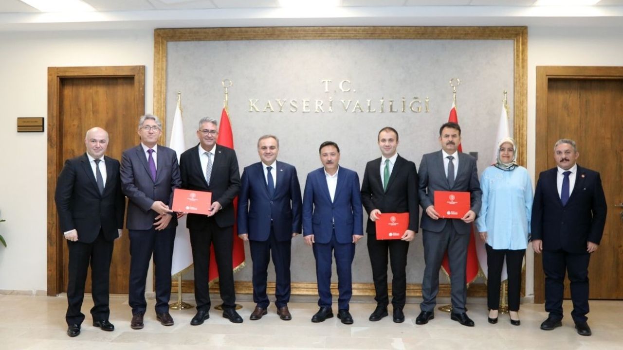 Erciyes Üniversitesi ile ORAN arasında imzalar atıldı