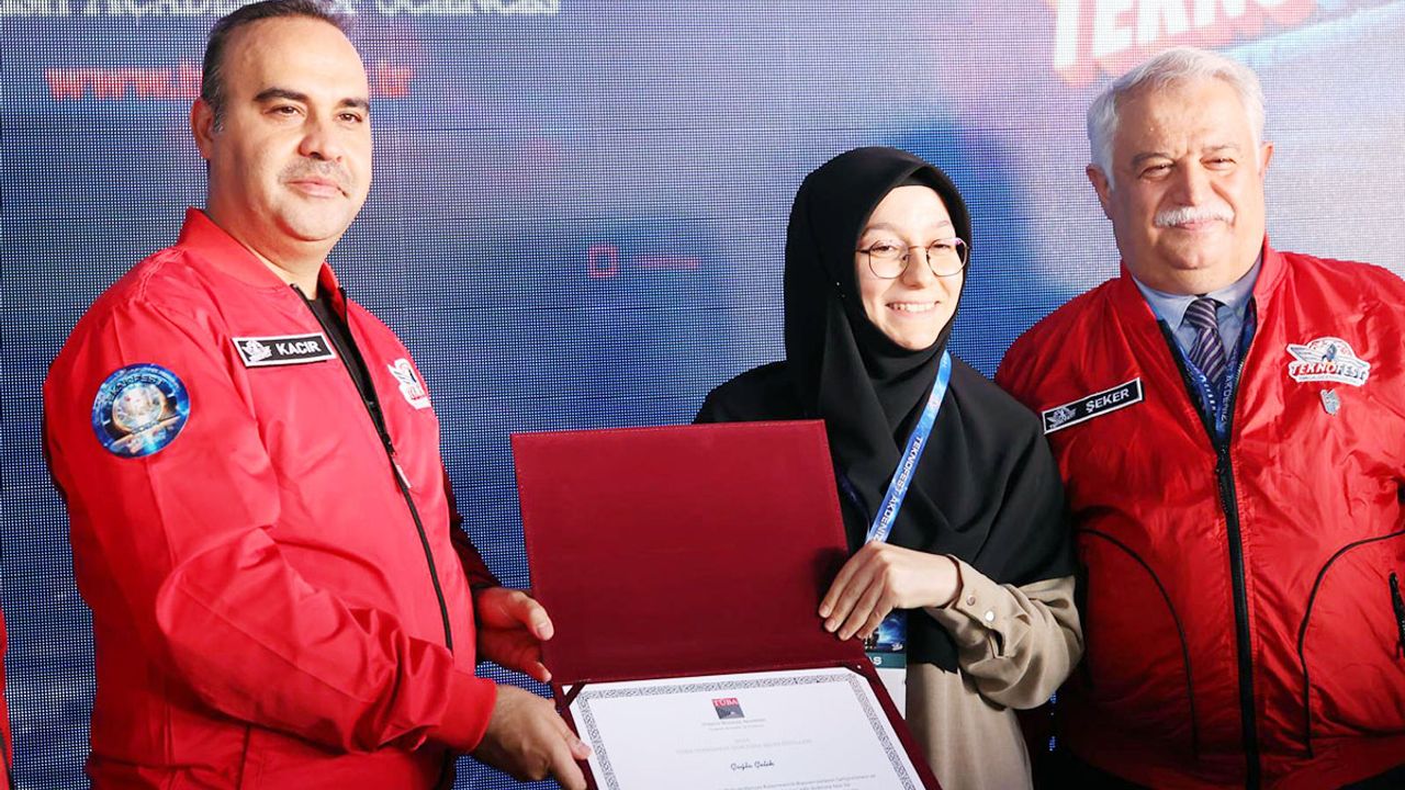 ERÜ’ye 2024 TÜBA-TEKNOFEST Doktora Bilim Ödülü