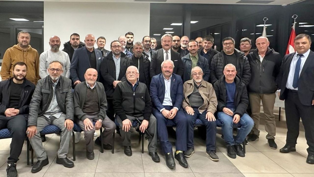 Kayserili başkan Avrupa'da gurbetçilerle buluştu!