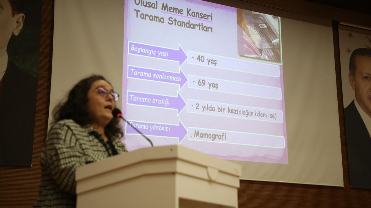 Kayseri'de Meme Kanseri İçin Dikkat Çeken Uyarı: Her 8 Kadından 1'inde Var!