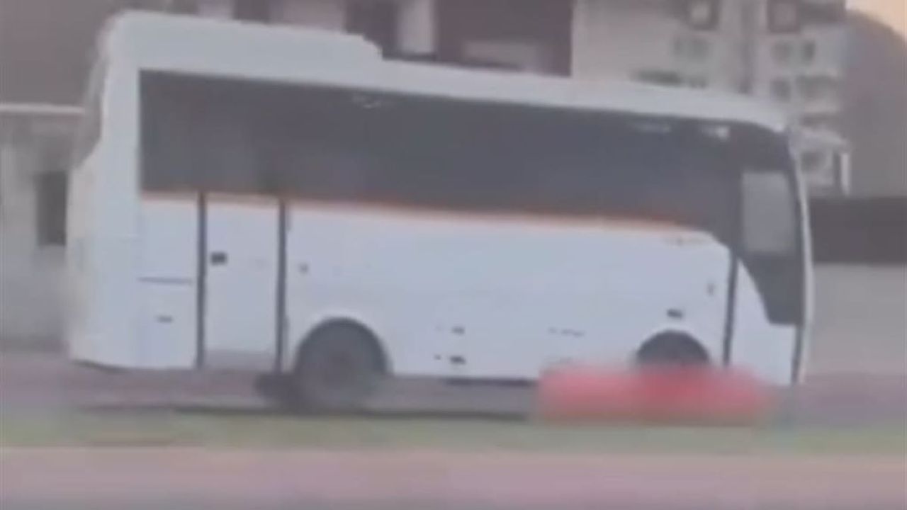 Kayseri’de ters yönde ilerleyen servise ceza!
