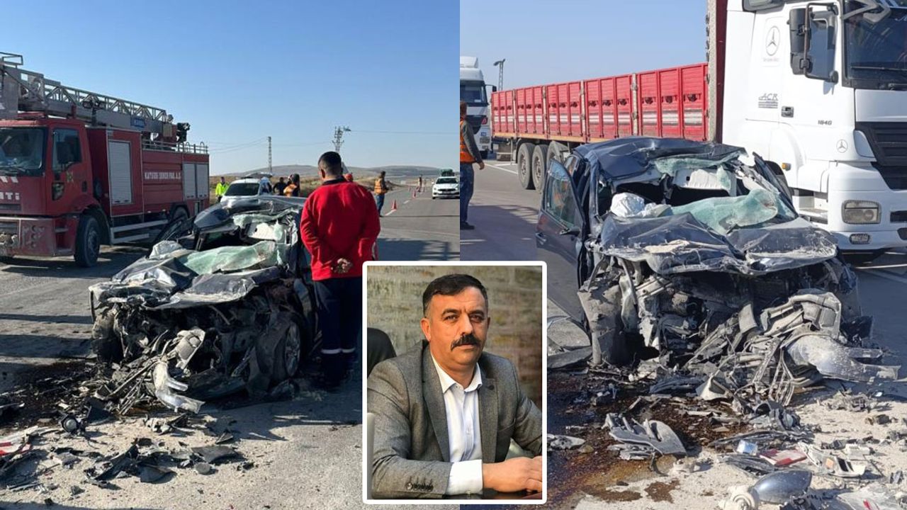 Kayseri yolunda feci kaza! Sendika başkanı hayatını kaybetti!