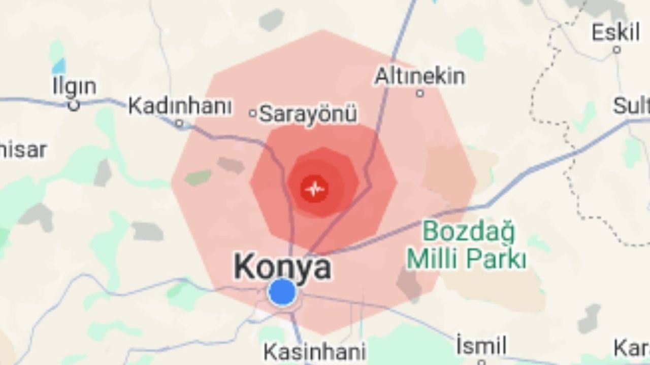 Konya Dün Gece Sallandı! Deprem Uzmanından Açıklama!