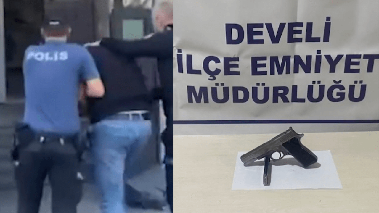 Kayseri’de silahla adam vuran suç makinesi yakalandı!