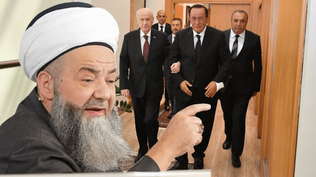Bahçeli’yle kol kola görüntülenmişti! Bu sefer de Cübbeli Ahmet Hoca’yla buluştu!