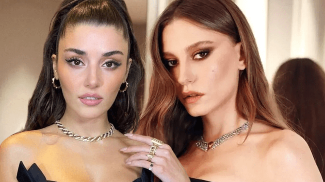 Serenay Sarıkaya ve Hande Erçel bir araya geldi! Sosyal medya yıkıldı!