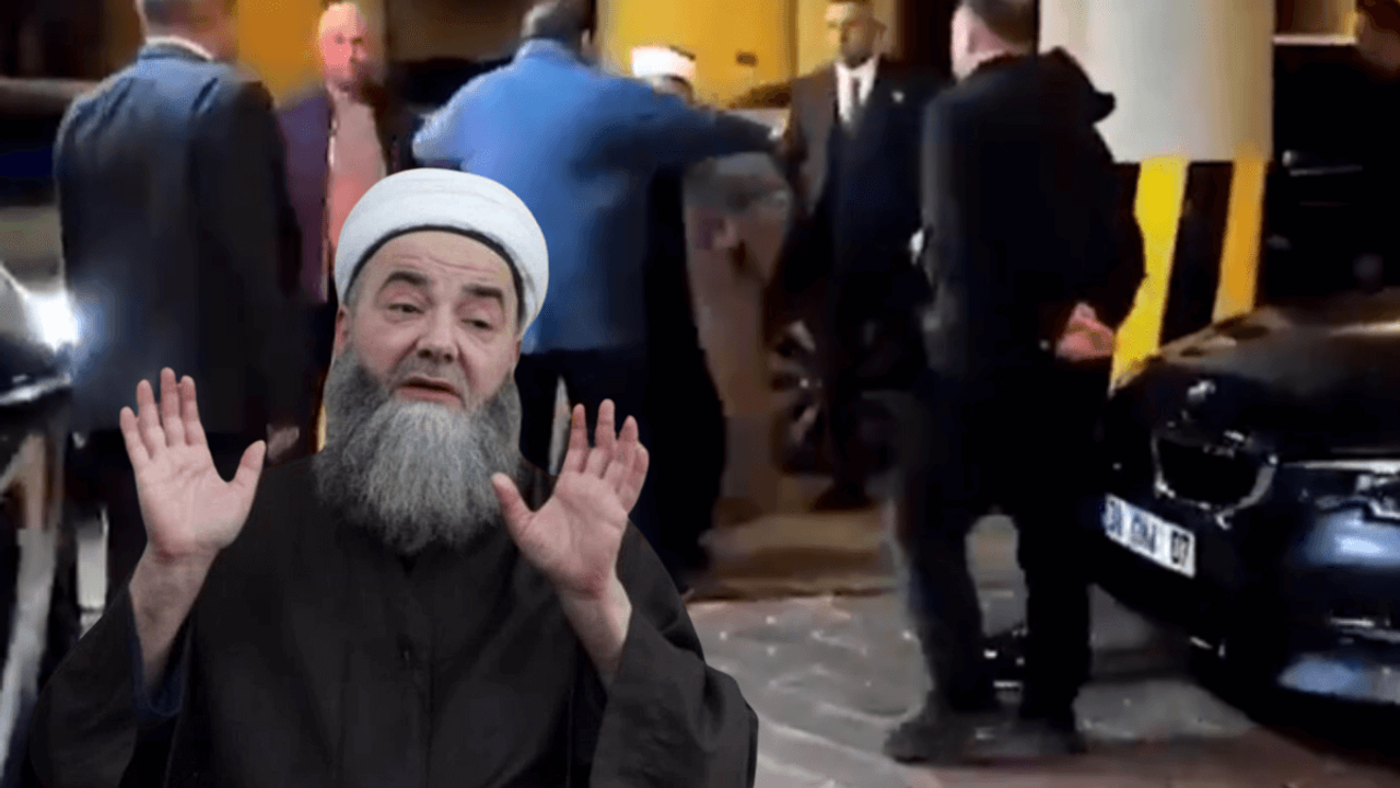 Cübbeli Ahmet Hoca, Alaattin Çakıcı'nın elini öpmeye çalıştı! O görüntülere yorum yağdı!