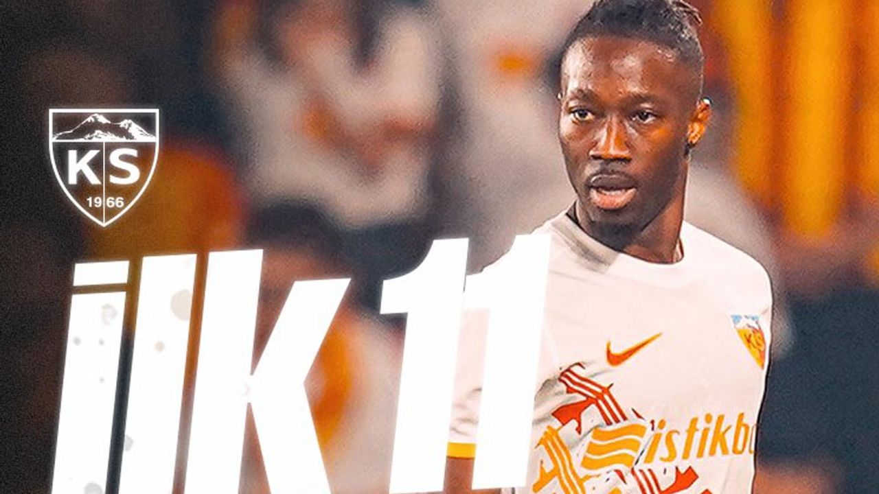 Kayserispor’un İlk 11’i Belli Oldu!