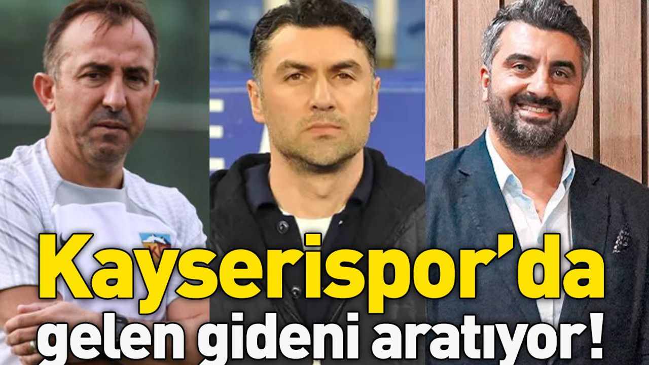 Kayserispor’da gelen gideni aratıyor!