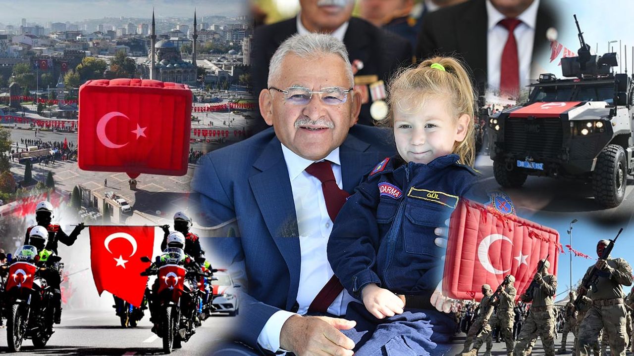 Başkan Büyükkılıç 29 Ekim Cumhuriyet Bayramı kutlamalarında!
