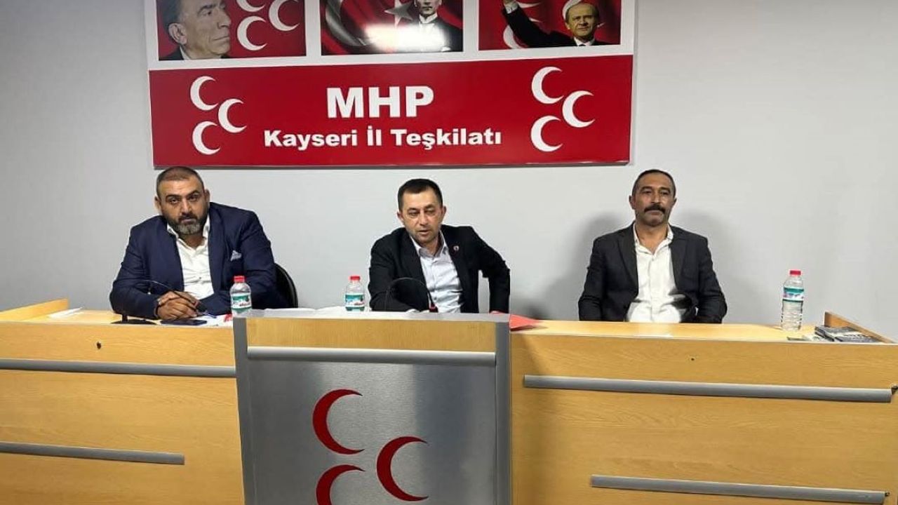 MHP Kocasinan’da görev dağılımı tamamlandı: İşte isimler