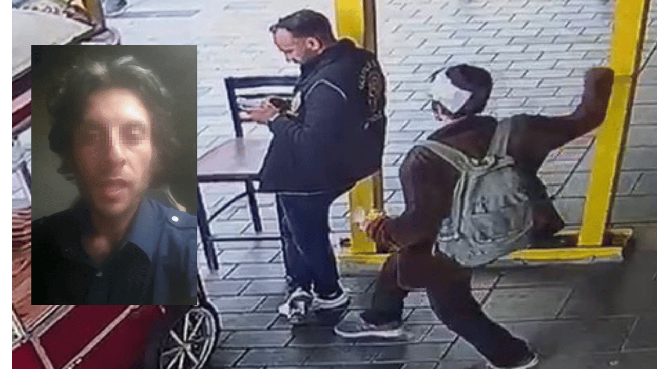 Polisi bıçaklayan saldırganın tehdit videosu ortaya çıktı!