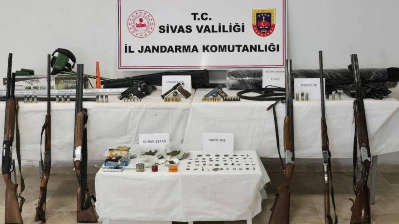 Sivas'ta şok eden baskın! 7 kişi yakalandı