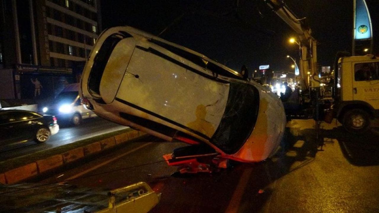 Takla atıp metrelerce sürüklendi: Çok sayıda yaralı!
