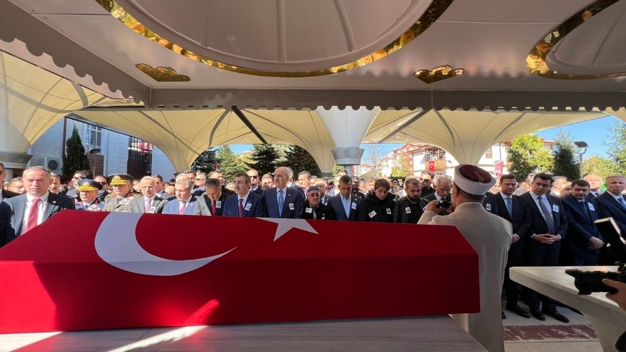 TUSAŞ şehidi Murat Arslan son yolculuğuna uğurlandı