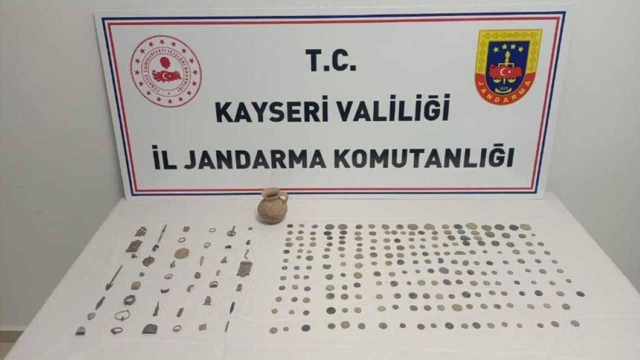Bünyan’da baskın: Tarihi eser ele geçirildi!