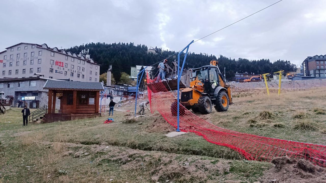 Uludağ Kayak Merkezi'ne Erciyes A.Ş.'den büyük destek!