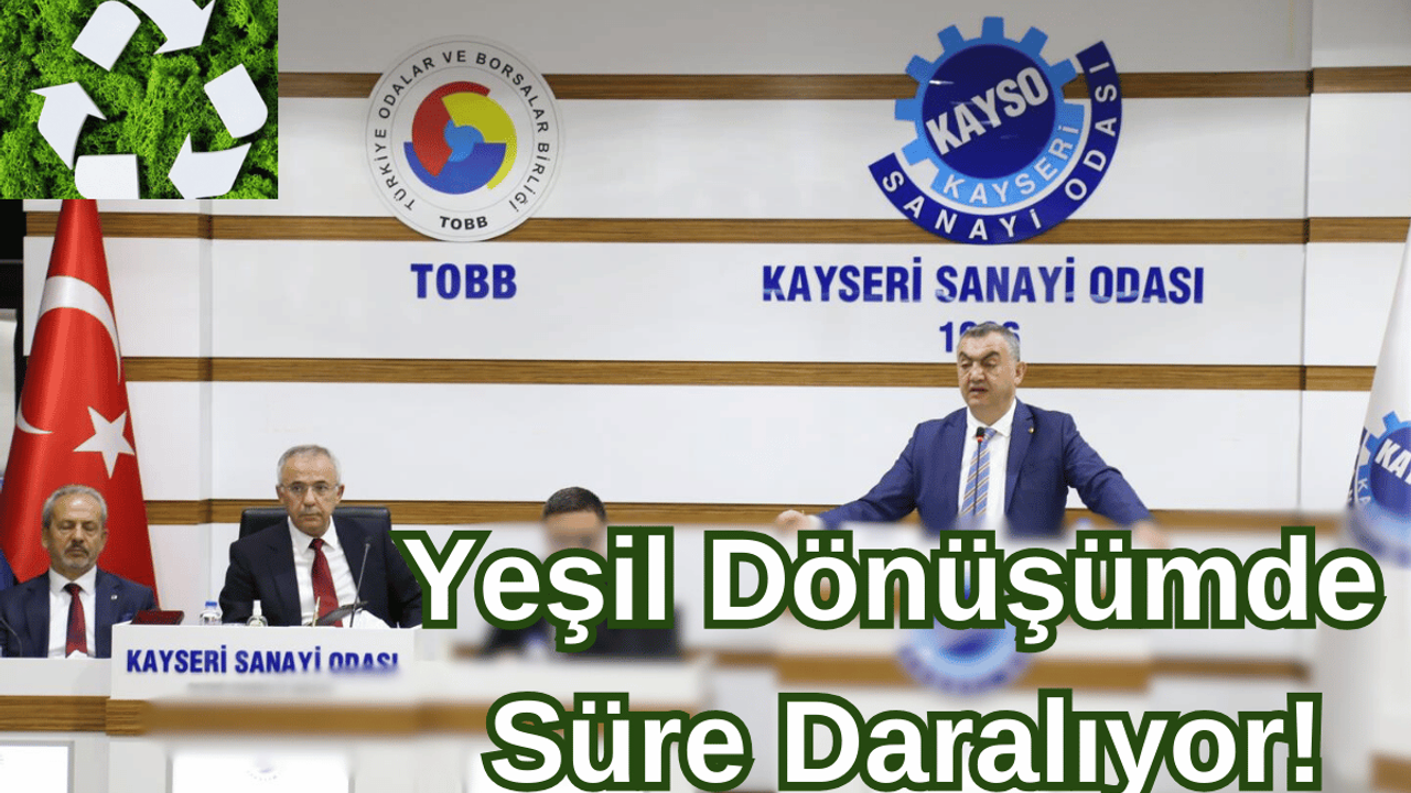 Başkan Mehmet Büyüksimitci: Yeşil Dönüşümde Süre Daralıyor!
