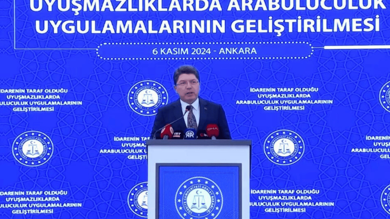 Adalet Bakanı: Arabuluculuk gelişmesi çok önemli