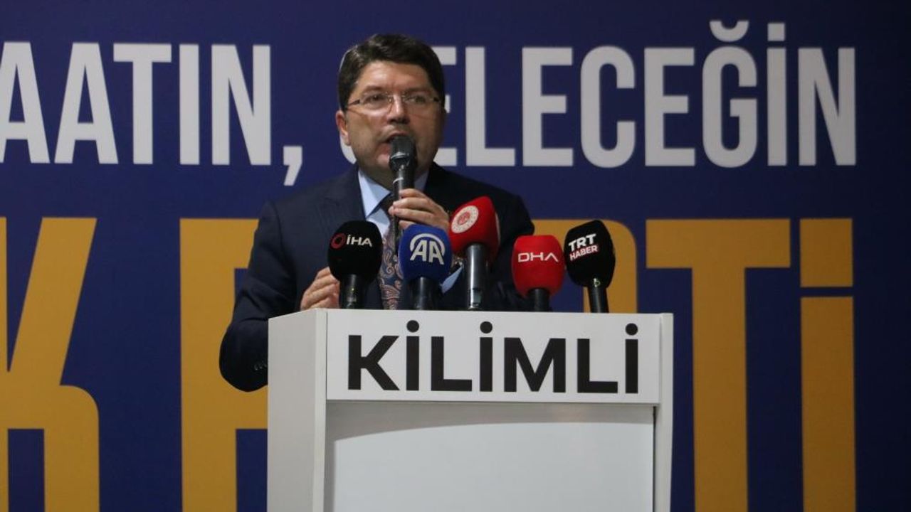 Bakan Tunç: Bu millet, Recep Tayyip Erdoğan ve AK Parti'den eser ürettiği için vazgeçmiyor