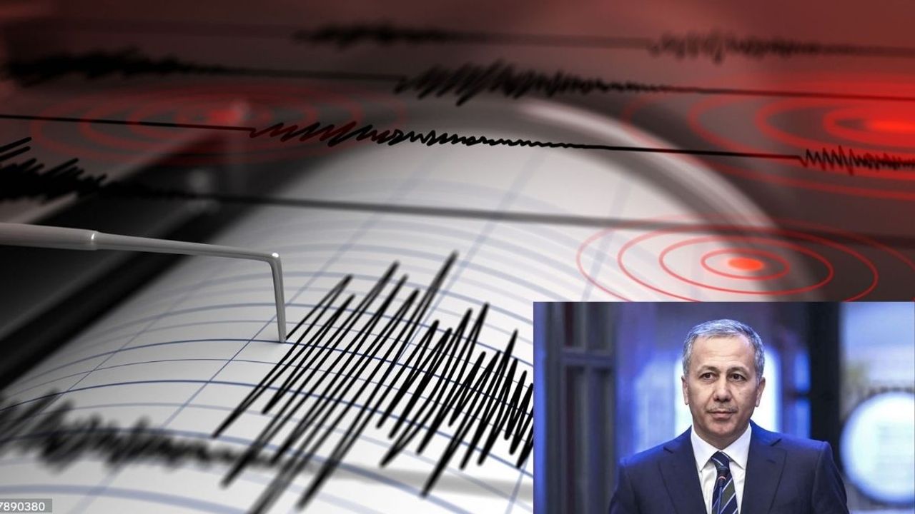 Depremden sonra ilk açıklama İçişleri Bakanı'ndan geldi!