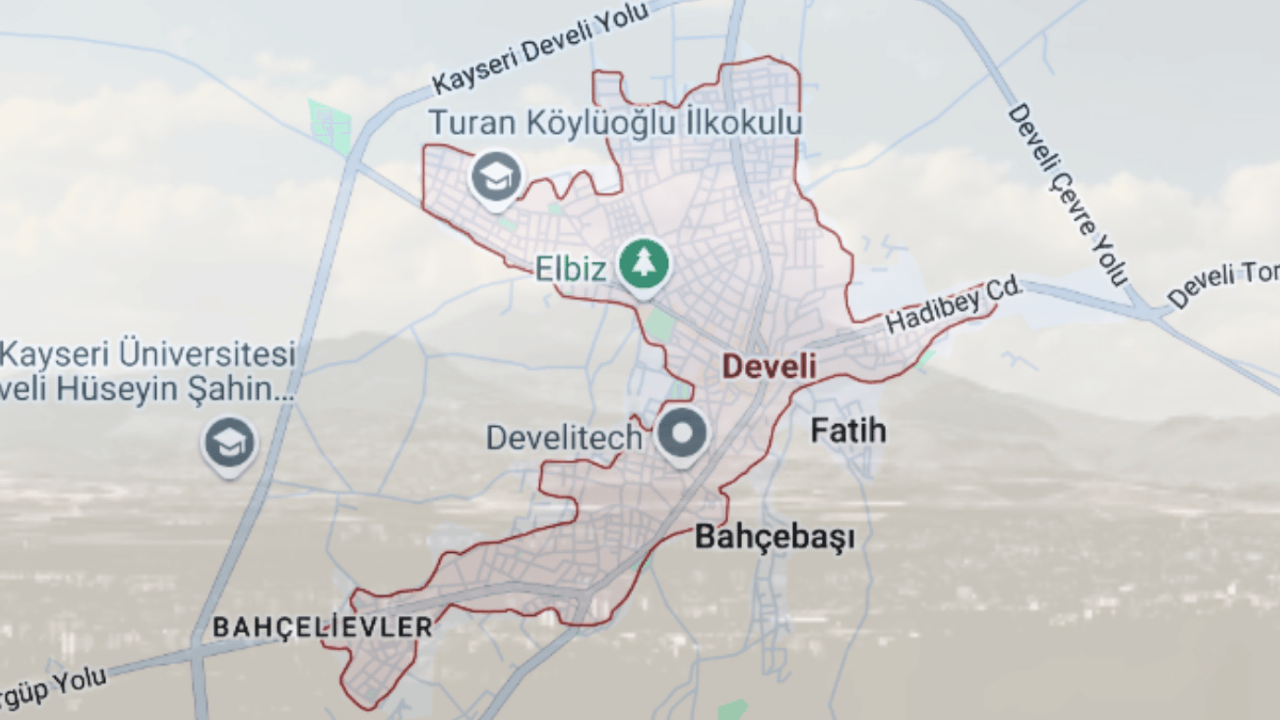 Kayseri’nin Develi ilçesinin geçmişteki bilinmeyen bağı