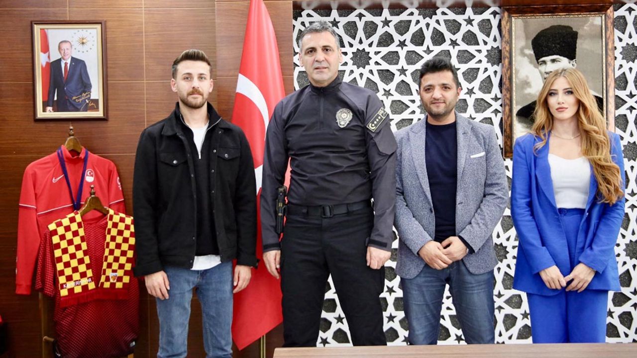 Gazetemizden İl Emniyet Müdürü Atanur Aydın’a Ziyaret