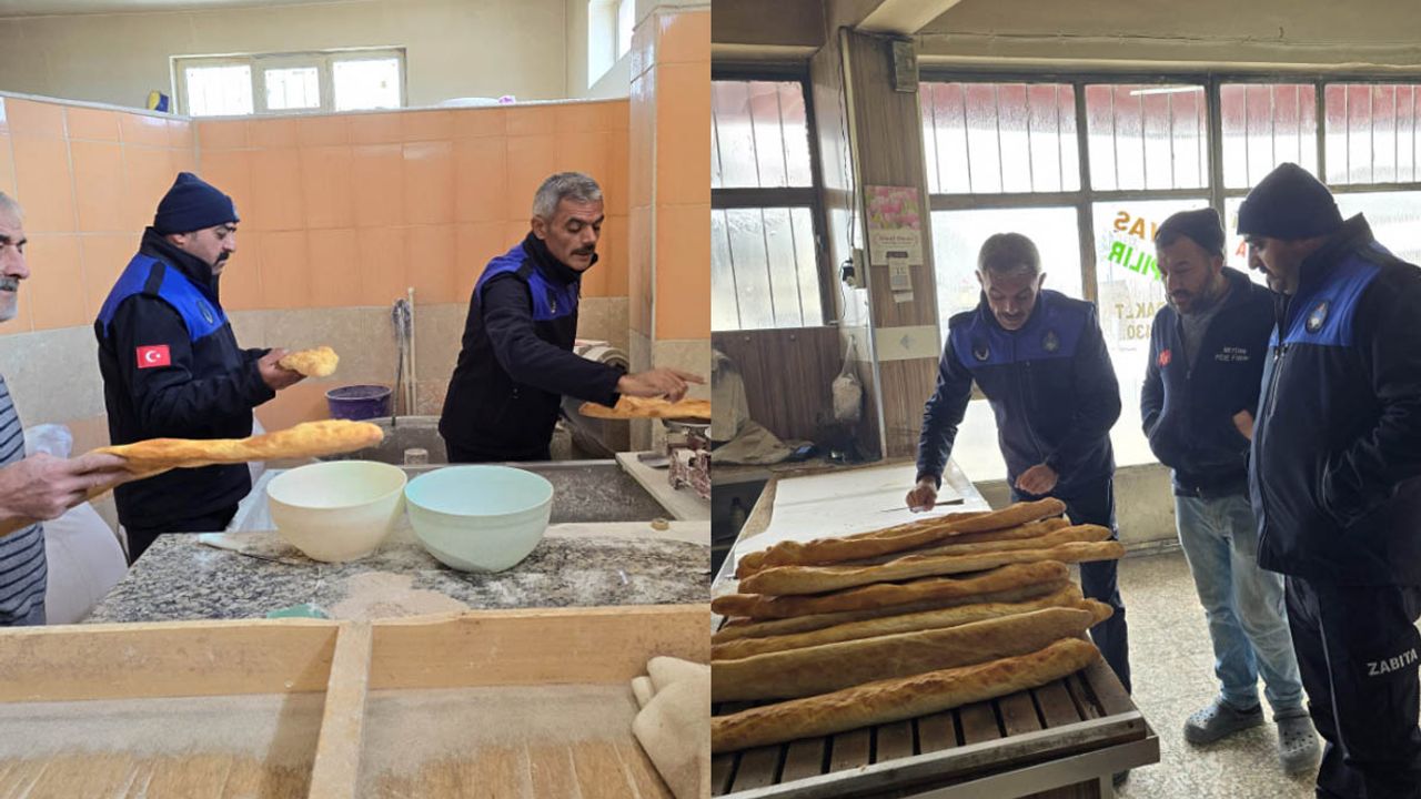 Kayseri'de fırın denetimleri devam ediyor!