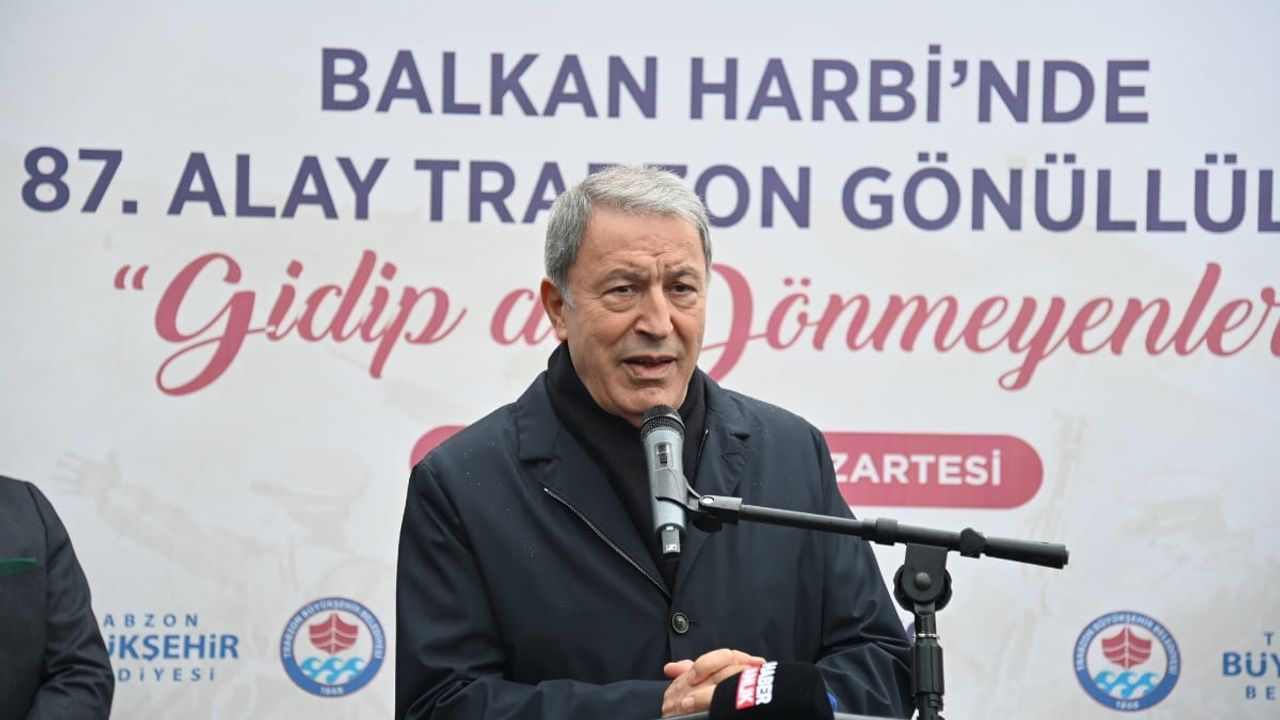 Hulusi Akar törene katıldı!