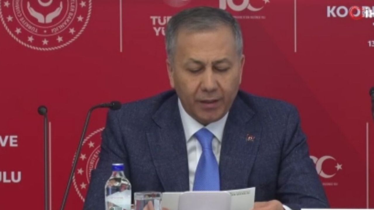İçişleri Bakanı'ndan toplantı sonrası önemli açıklamalar!