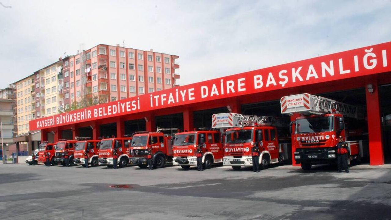 Kayseri itfaiyesi ekim ayında yüzlerce vatandaşın imdadına yetişti!