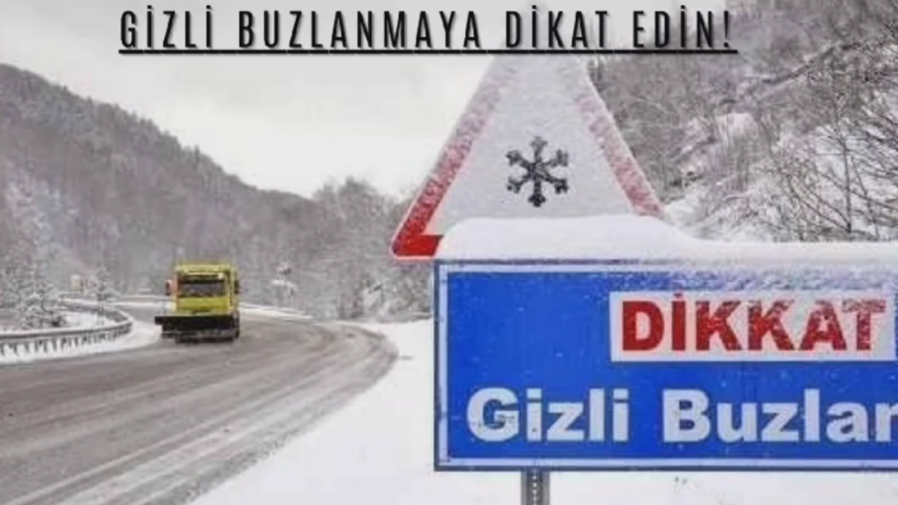 Kayseri Emniyet Müdürlüğü'nden o tip araçlara kış lastiği uyarısı geldi!