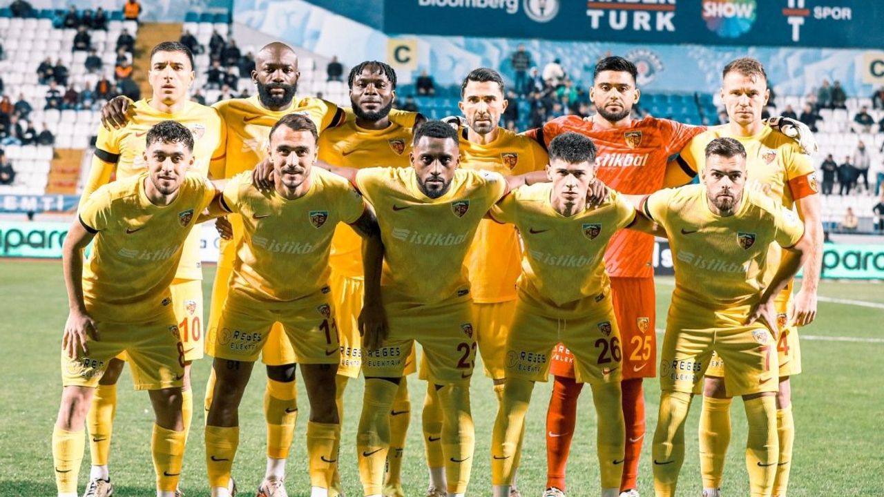 Kayserispor 12 haftada sadece 2 kez galibiyet aldı!