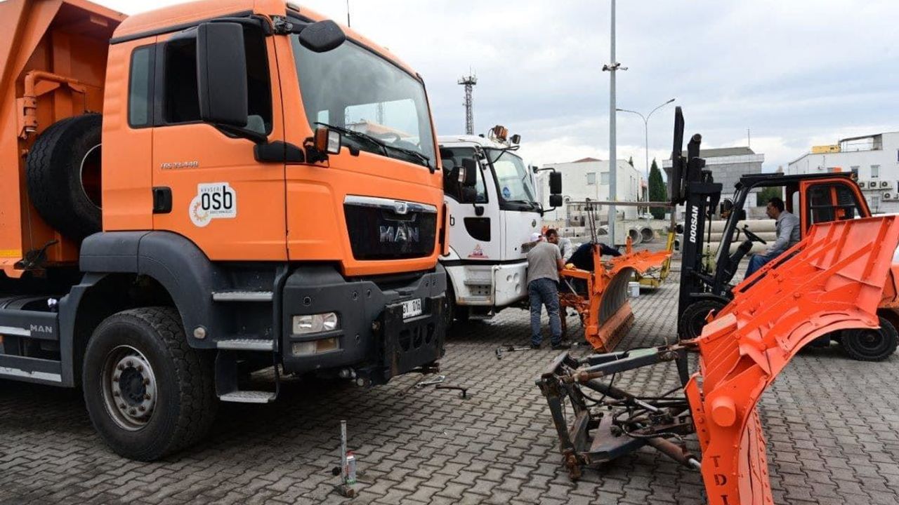 Kayseri OSB’de kış hazırlıkları tamamlandı!