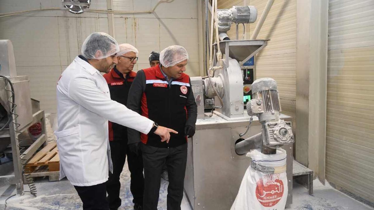 Kayseri'nin dev fabrikasında dikkat çeken inceleme!