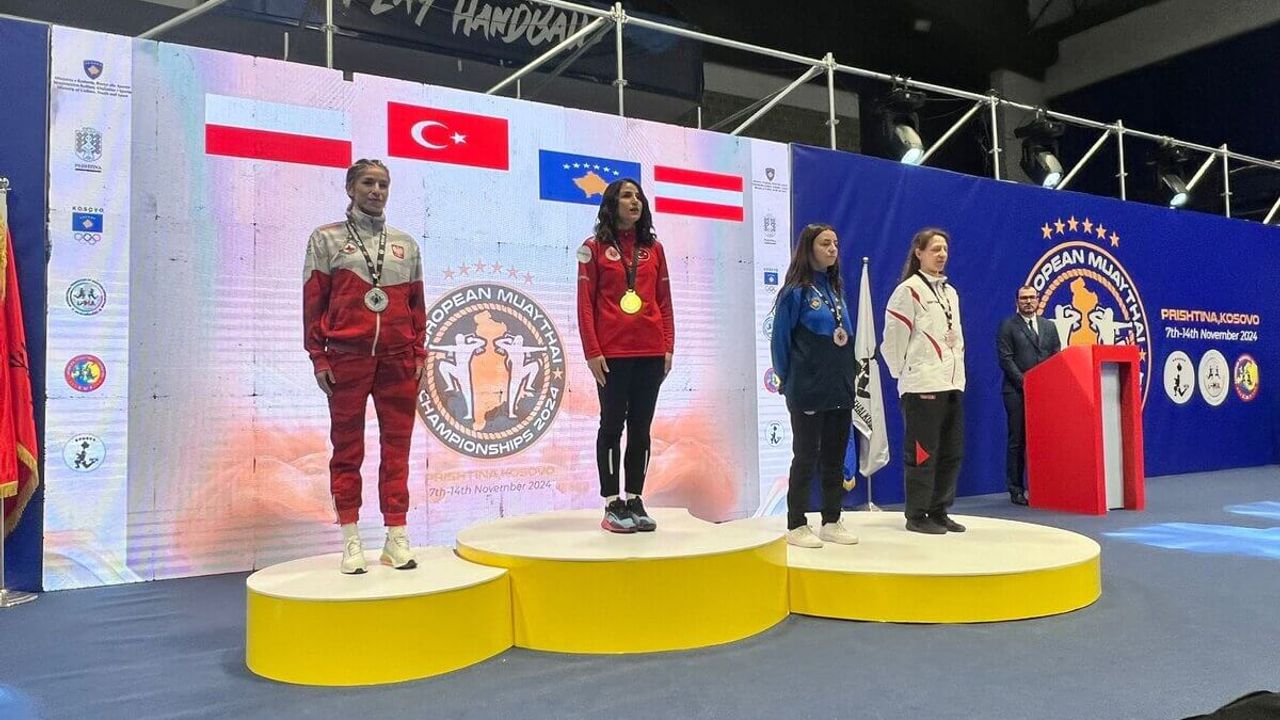 Kayseri'ye 3 altın madalya birden!