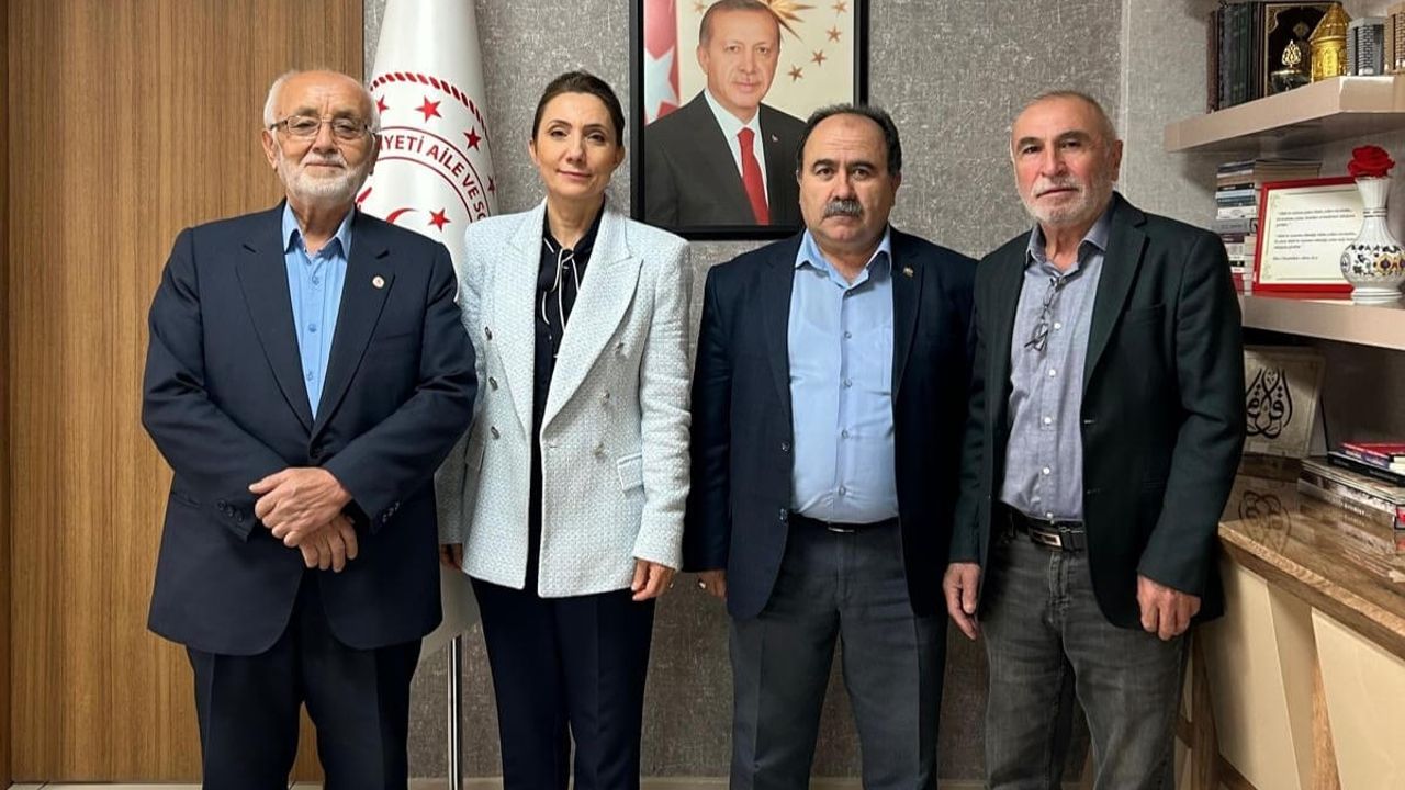 Kayseri'ye atanan yeni müdüre dikkat çeken ziyaret!