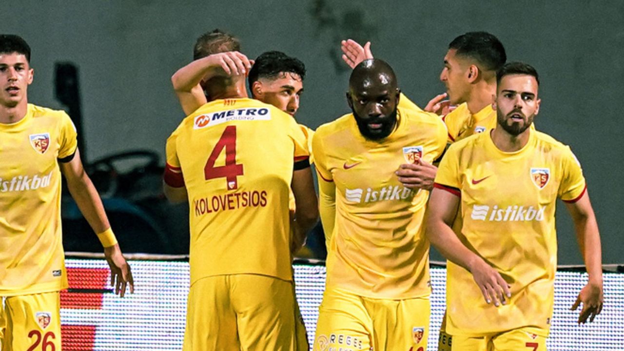 Kayserispor rakipleriyle yenişemiyor!