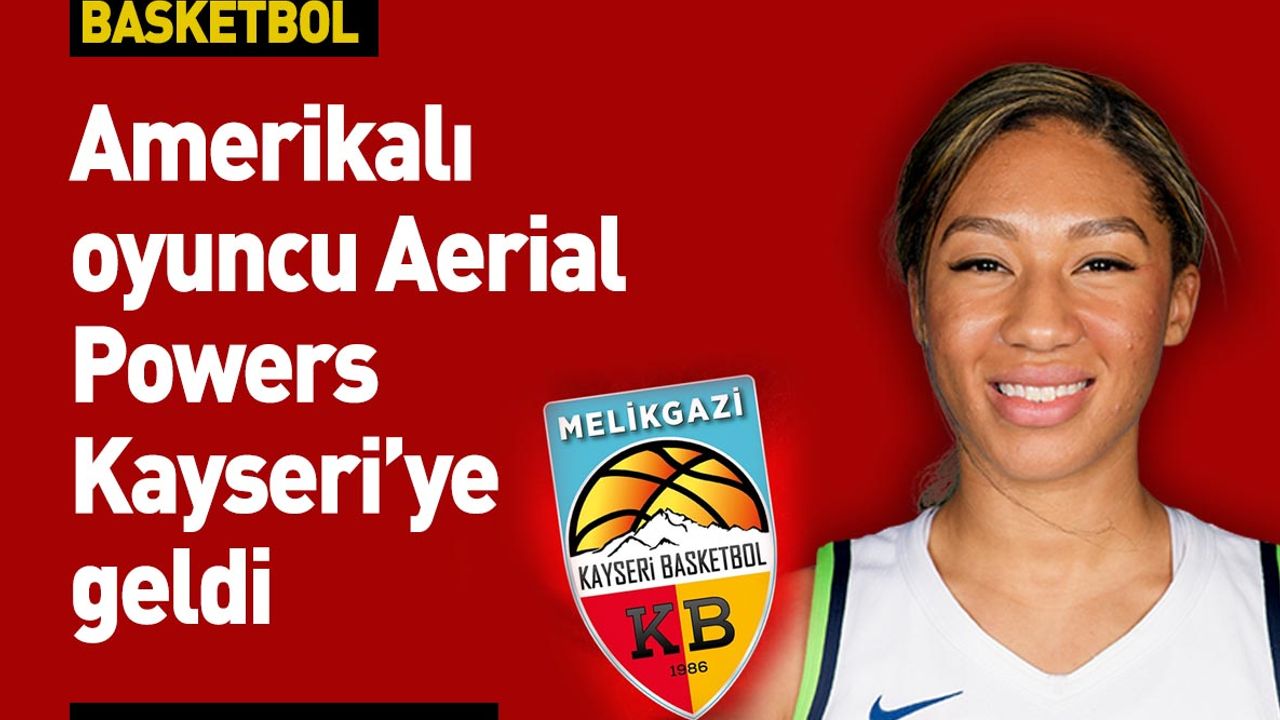 ABD'li oyuncu Aerial Powers Kayseri'ye geldi!