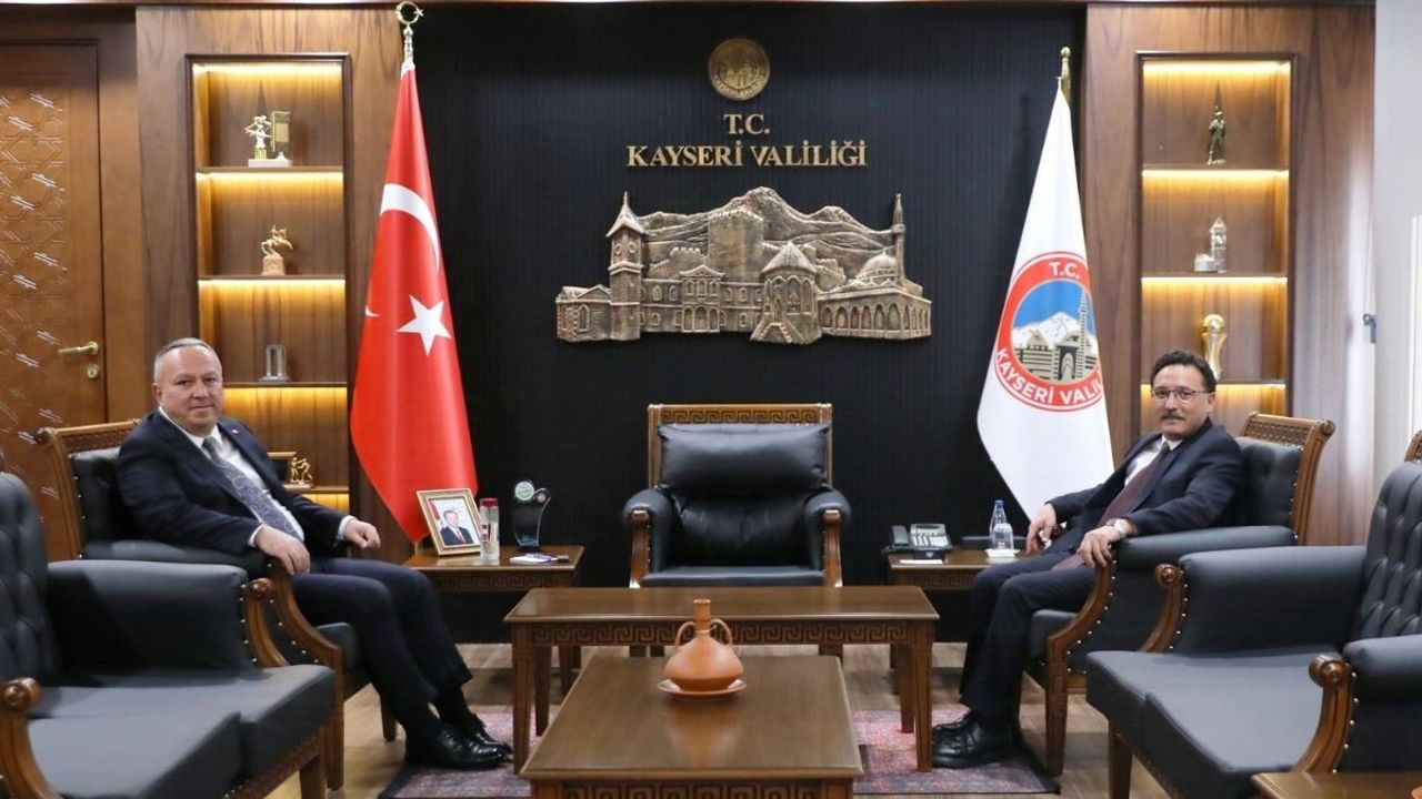 Komşu ilden Kayseri'ye önemli ziyaret