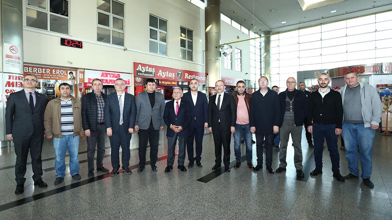 Kayseri'de otogar artık daha sıcak olacak!