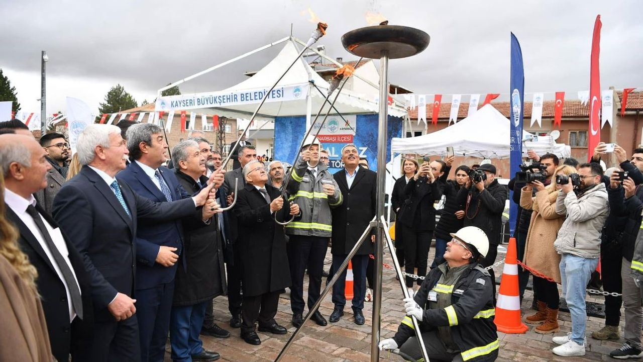 Pınarbaşı’da 60 yıllık hasret sona erdi!