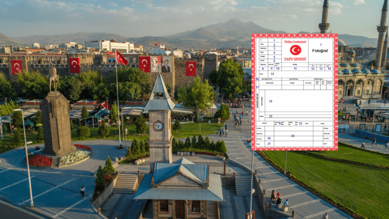 Talas'ın o iki mahallesinde tapu müjdesi!