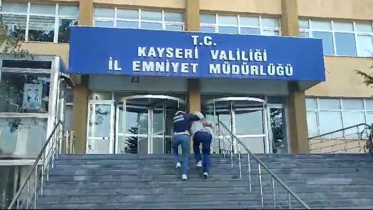 Kayseri’de cezaevi firarisi torbacı yakalandı!