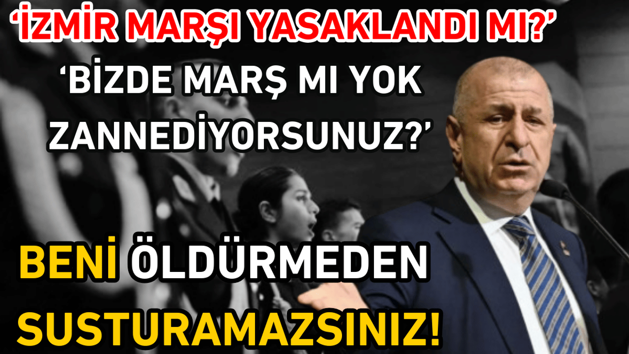 Ümit Özdağ'dan sert tepki: Beni öldürmeden susturamazsınız!